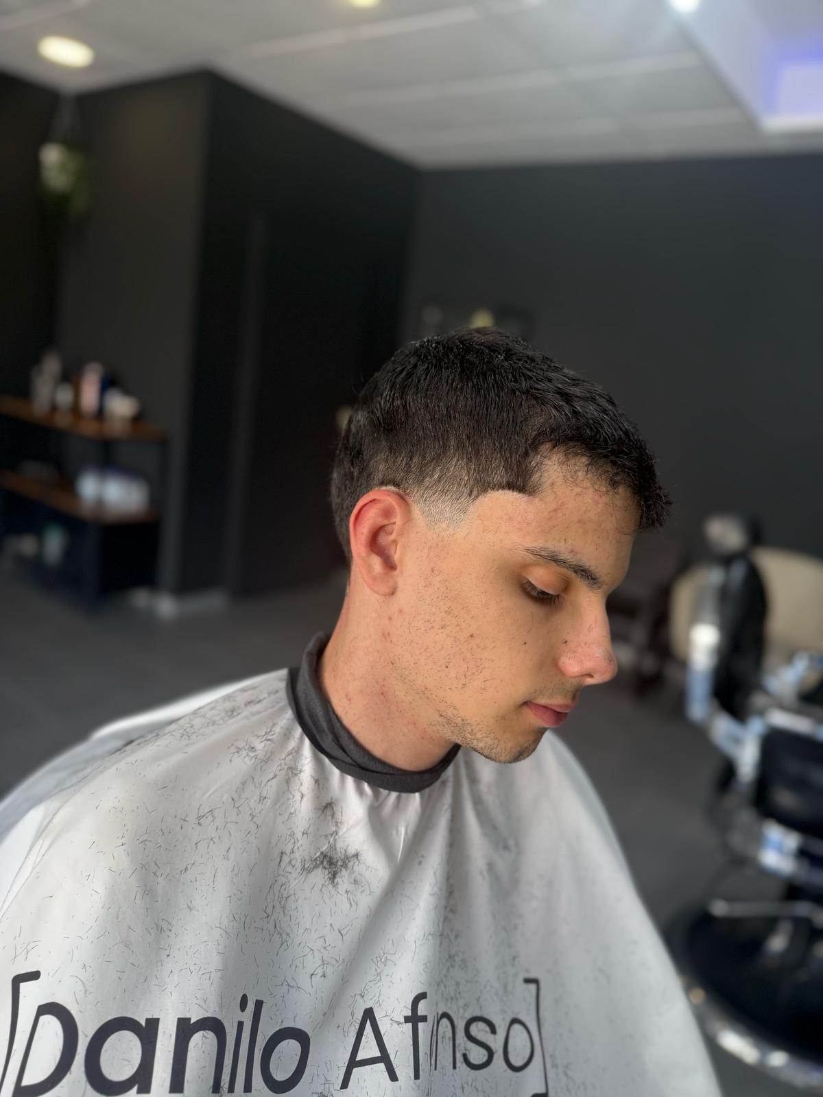 Corte acabado, de frente